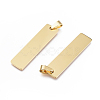 Ion Plating(IP) 304 Stainless Steel Pendants STAS-F241-01A-G-2