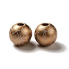 Halloween Printed Spider Webs Colored Wood European Beads WOOD-K007-04D-1