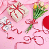 Polyester Stripe Ribbons OCOR-WH0045-12A-3
