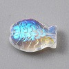 Electroplate Glass Beads EGLA-WH0002-01B-2