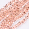 Glass Beads Strands EGLA-J042-4mm-23-1