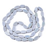 Electroplate Glass Beads Strands EGLA-Q125-009B-2