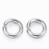 Non-Tarnish 304 Stainless Steel Open Jump Rings X-STAS-H555-08P-2