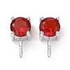Rhodium Plated 925 Sterling Silver Peg Bails STER-D035-47P-03-2
