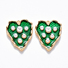 Brass Enamel Pendants KK-T049-054G-02-NF-1