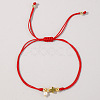 Imitation Pearl Charm Bracelets SI5748-3-1