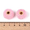 Imitation Rabbit Hair European Beads FIND-WH0126-574T-3