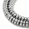 Electroplated Synthetic Non-Magnetic Hematite Beads Strands G-I360-C03-05-3