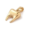 PVD Vacuum Plating 304 Stainless Steel Pendants STAS-R232-02G-2