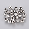 Tarnish Resistant 304 Stainless Steel Hollow Round Seamed Beads X-STAS-R032-6mm-1