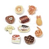 Opaque Resin Cabochons RESI-K043-08-1