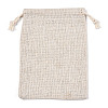 Cotton Packing Pouches Drawstring Bags ABAG-R011-10x14-2