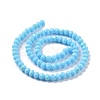 Electroplate Opaque Solid Color Glass Beads Strands EGLA-A034-P3mm-L11-2