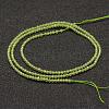 Natural Peridot Beads Strands G-K182-2mm-28-2