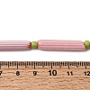 Handmade Lampwork Chevron Beads LAMP-Z019-01-10-4