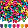 300Pcs Natural Wood Beads WOOD-SP0001-91-1