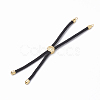 Nylon Twisted Cord Bracelet Making MAK-T003-01G-2