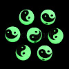 Luminous Transparent Acrylic Beads LACR-T001-01-4