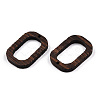 Natural Wenge Wood Pendants WOOD-T023-41-3