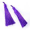 Polyester Tassel Big Pendants Decoration AJEW-S059-03-1