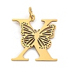 Ion Plating(IP) 201 Stainless Steel Pendants STAS-N103-184G-X-1