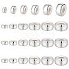 24Pcs 6 Style 925 Sterling Silver Spacer Beads STER--PH0001-25-1