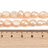 Natural Cultured Freshwater Pearl Beads Strands PEAR-P064-20J-03B-5