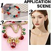 350Pcs 2 Colors Baking Paint Pearlized Glass Pearl Round Bead Strands HY-AR0001-14-6
