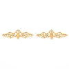 Alloy Filigree Joiners Links PALLOY-WH0072-03AG-1