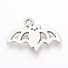 Tibetan Style Alloy Pendants X-TIBEP-Q076-025AS-RS-1