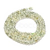 Natural Prehnite Beads Strands G-B107-E01-01-3