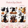3 Sheets 3 Styles PVC Waterproof Decorative Stickers DIY-WH0404-150-2