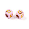 Plating Acrylic Beads OACR-N140-01D-D-2