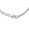 Brass Pendant Necklaces NJEW-P299-A06-P-4