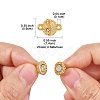 8 Sets 2 Colors Alloy Magnetic Clasps FIND-FS0003-55-4