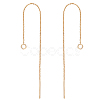 16Pcs Rack Plating Brass Stud Earring Findings KK-BBC0009-79-1