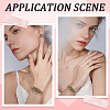 16Pcs Stainless Steel Satellite Chains Stretch Bracelet for Women BJEW-SP0001-16A-5