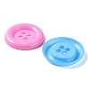 CRASPIRE 30Pcs 3 Colors Plastic Button BUTT-CP0001-02-2