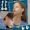 24Pcs Iron Stud Earring Findings FIND-UN0001-20-6