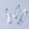 50ml PETG Plastic Keychain Bottles MRMJ-WH0059-38-1