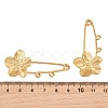 Peach Blossom 304 Stainless Steel Safety Pins Brooch Findings SA-CBA098D-14B-G02-3