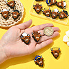 14Pcs 7 Styles Cattle Food Grade Silicone Focal Beads SIL-CJ0003-11-4