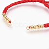 Nylon Cord Bracelet Making MAK-F024-M-G-3
