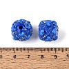 Opaque Acrylic & Transparent Resin Rhinestone Beads SACR-Q005-02A-01-3