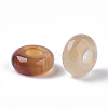 Natural Agate European Beads G-Q503-07-2