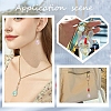 40Pcs 4 Colors Rainbow Iridescent Plating Acrylic Pendants MACR-CJ0001-59-8