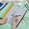 1Pc Polyester & Plastic & Alloy Chinese Calligraphy Brush Water Writing Magic Cloth AJEW-PH0008-93C-3