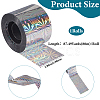 Holographic Laser Shining Bopp PET Plastic Scrapbook Decorative Adhesive Tapes AJEW-WH20010-47C-03-2