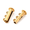 Ion Plating(IP) 304 Stainless Steel Slide Lock Clasps STAS-G071-50G-4