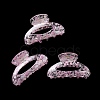 Transparent Floral Pattern Acrylic Claw Hair Clips PW23031332736-2